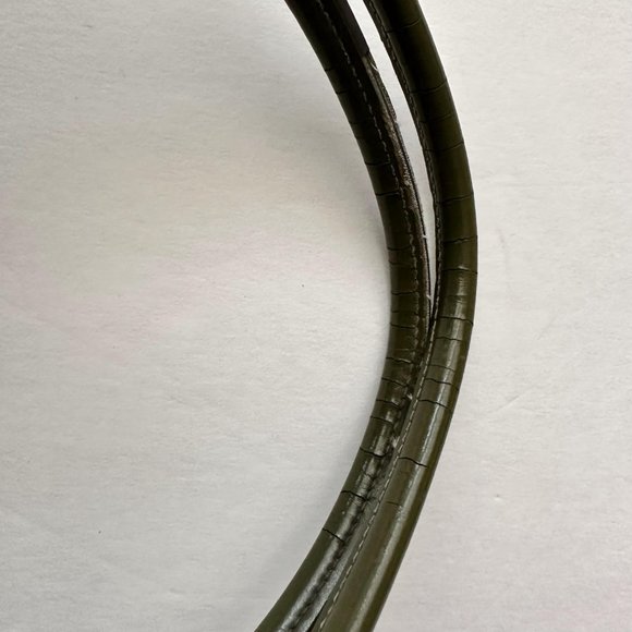 VTG Hillard & Hanson Vinyl Handbag Purse Double Handle Strap Bag Magnet Closure - Picture 11 of 16